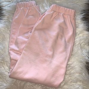 Pink brandy sweats